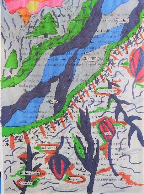 Image 5 - Altered Book Pages