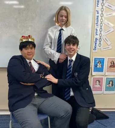 Windermere School, Year 9, English Lesson