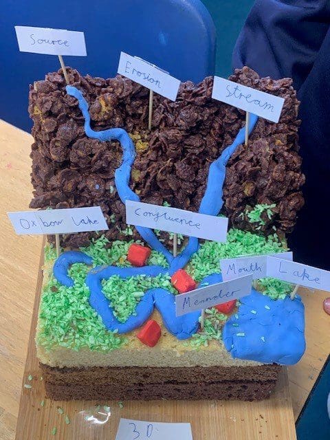 Windermere School River Homework cake