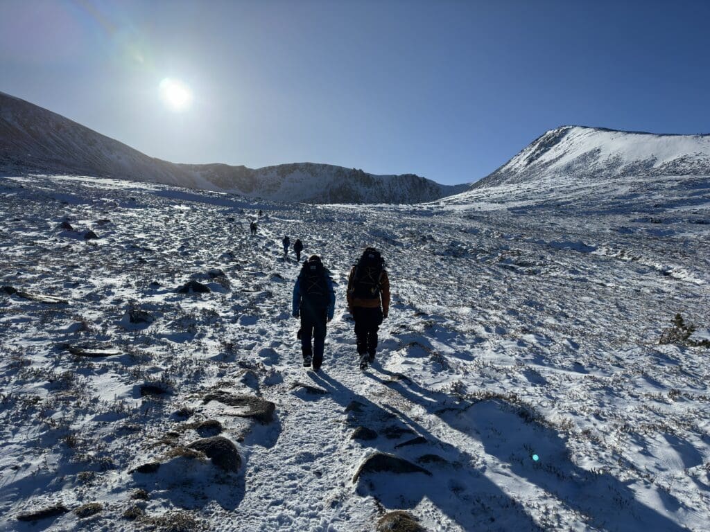 Windermere School Winter Walking Expedition Outdoor Education Adventure 12