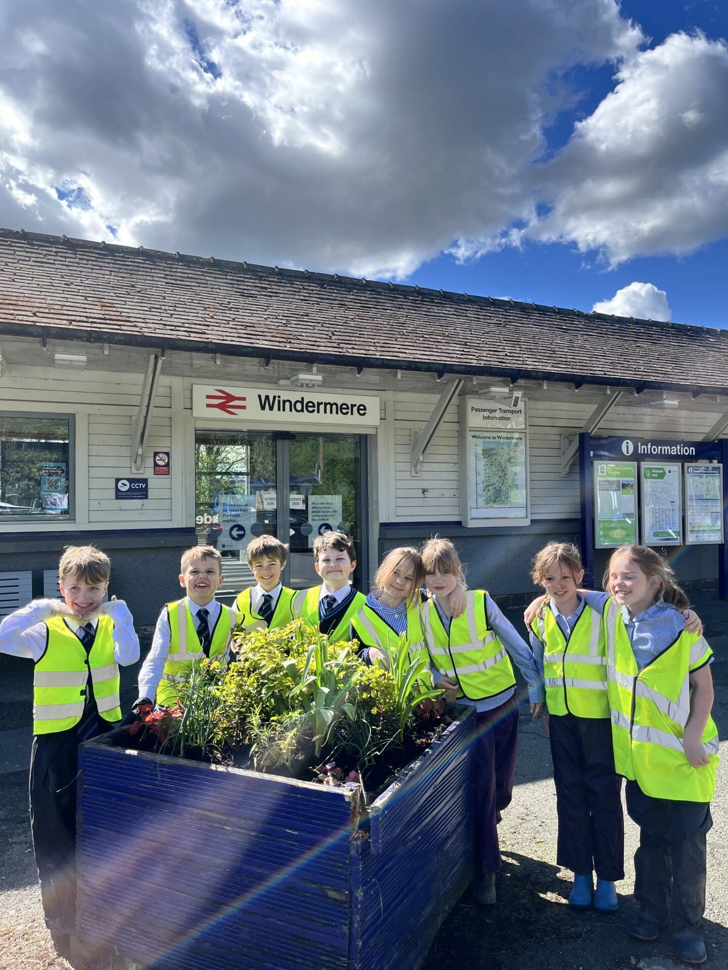 Windermere School Year 3 Gardening