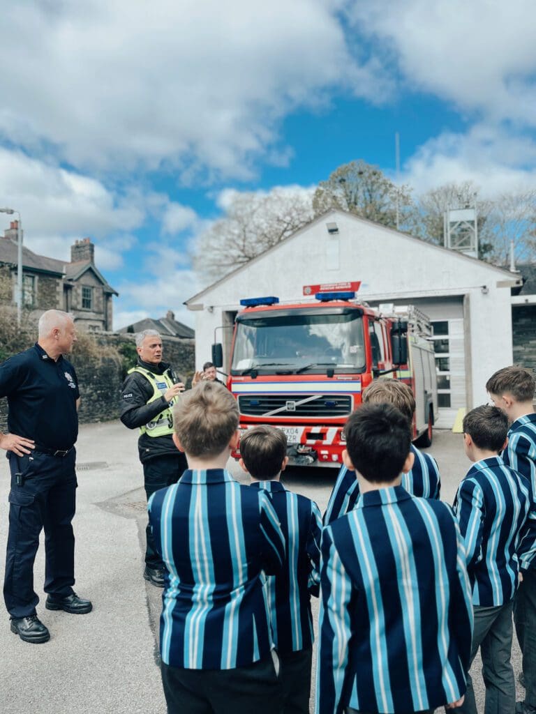 Windermere School Year 6 Fire station Visit