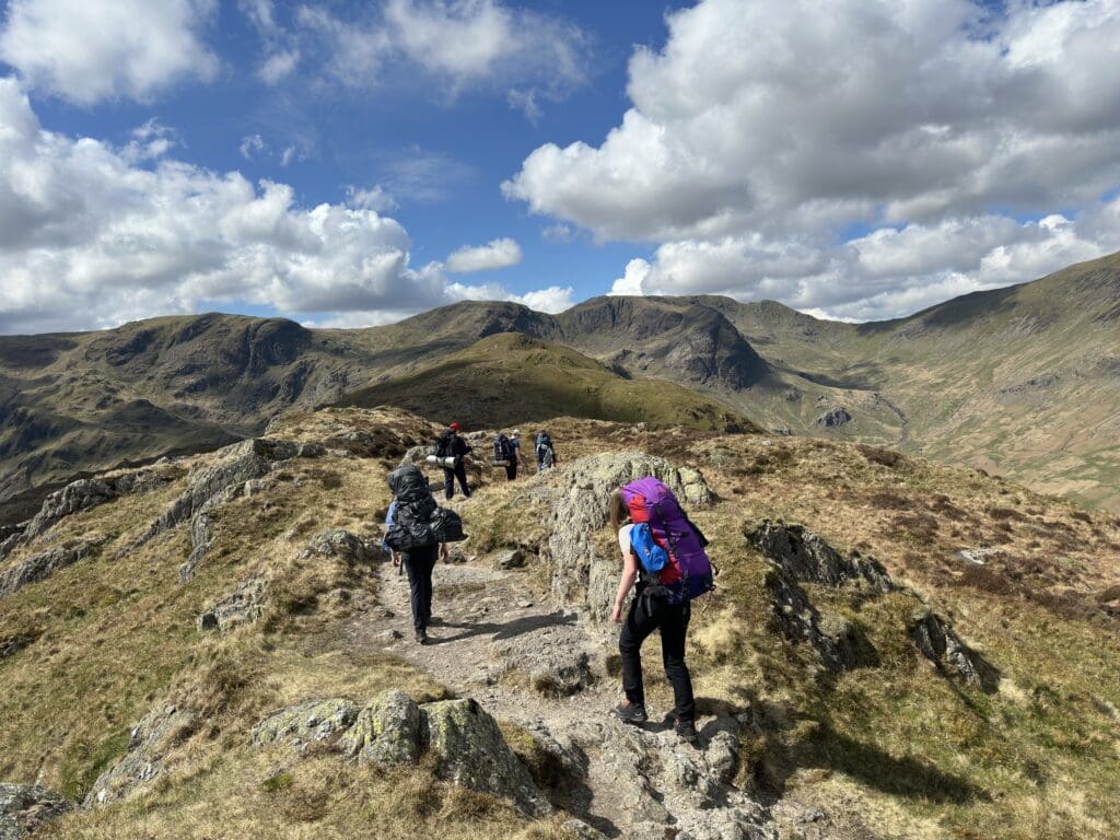 Windermere School Gold DofE practice