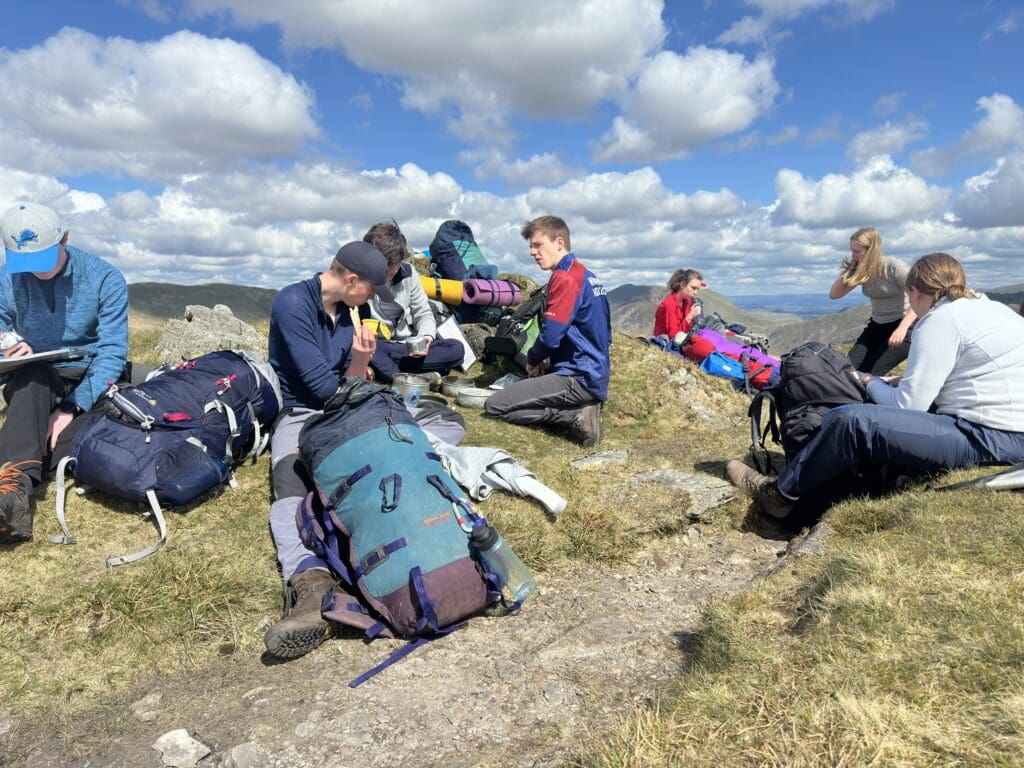 Windermere School Gold DofE practice