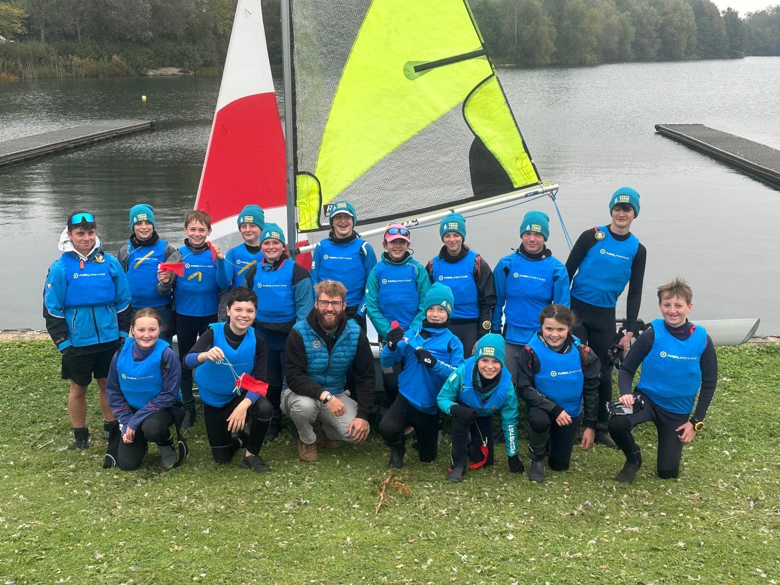 Windermere School RS Feva racing