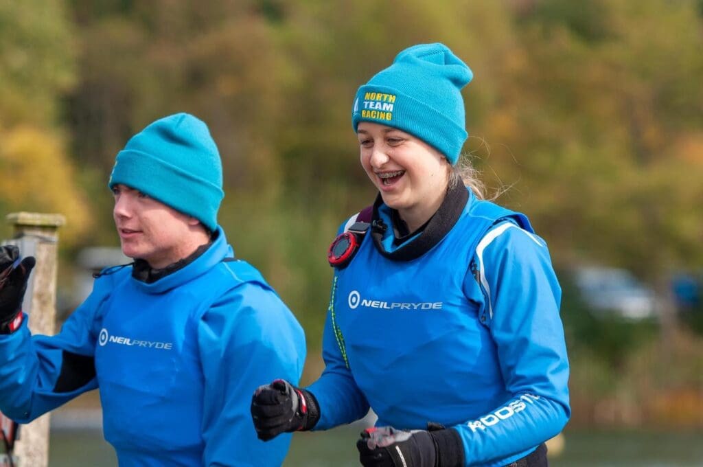 Windermere School RS Feva racing