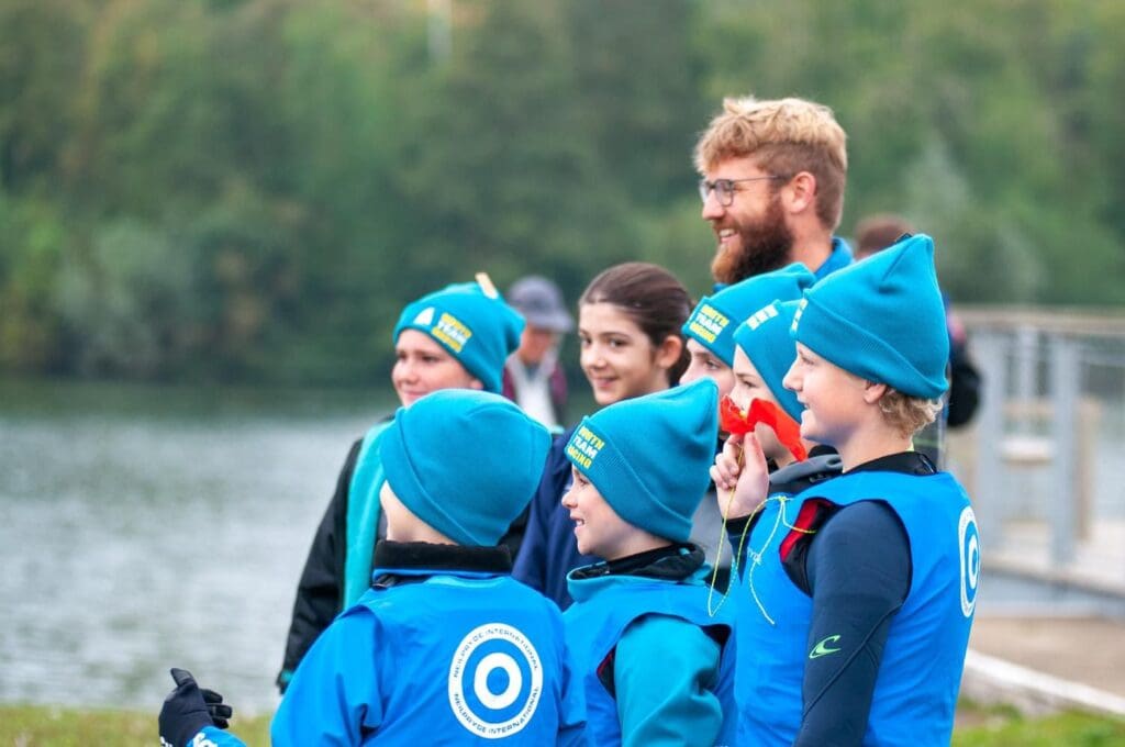 Windermere School RS Feva racing