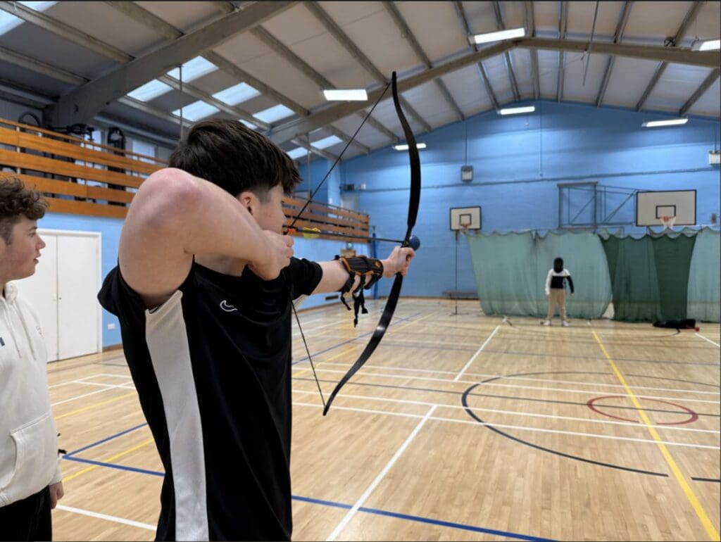 Windermere School Boarders weekend activity Archery