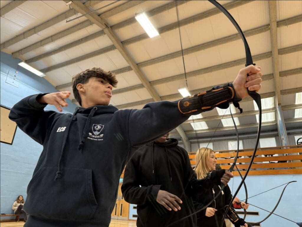Windermere School Boarders weekend activity Archery