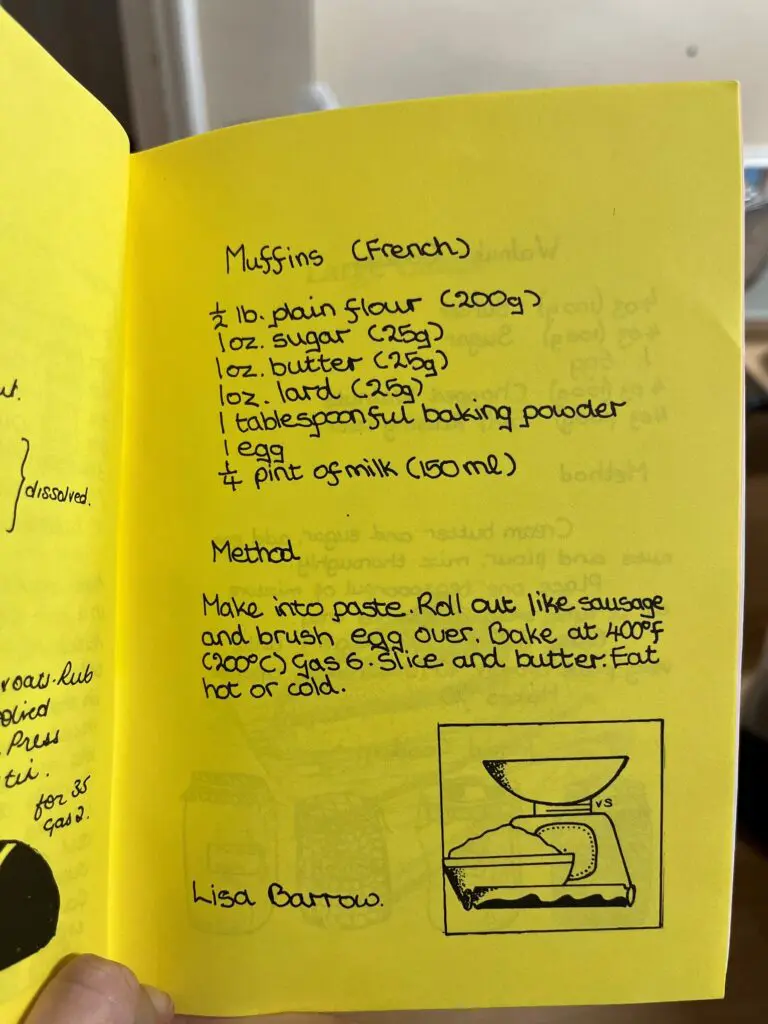 Windermere School Stannite Recipe Book 1985