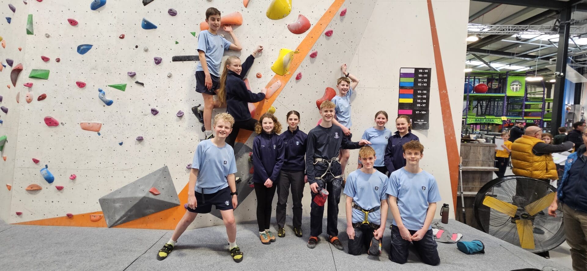 Windermere School Summit Up Climbing Competition
