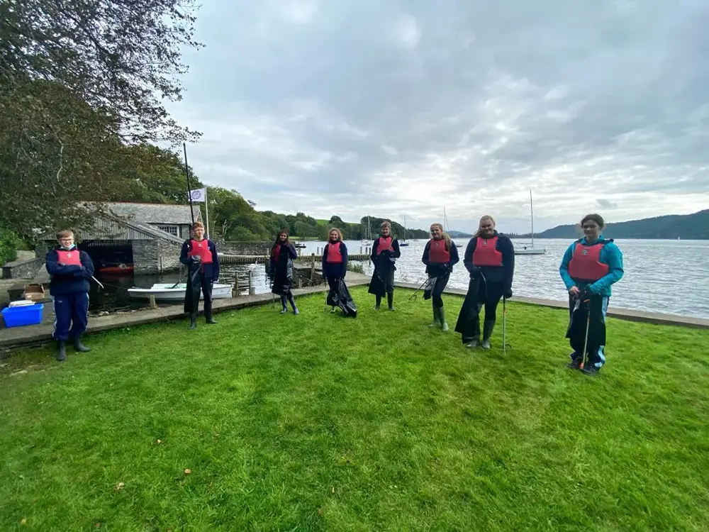 Year 11 Rubbish Collection 03 - Windermere School