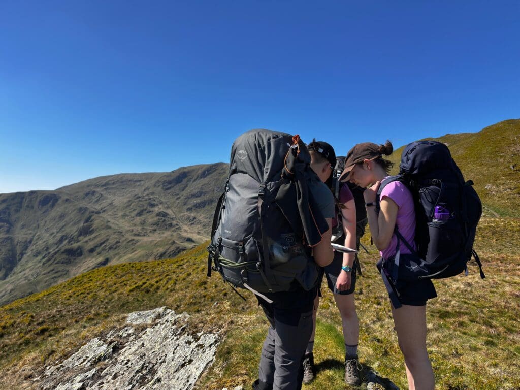 Windermere school Gold DofE training