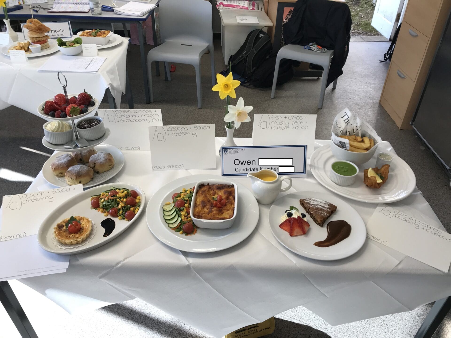 Windermere School Food and Nutrition GCSE