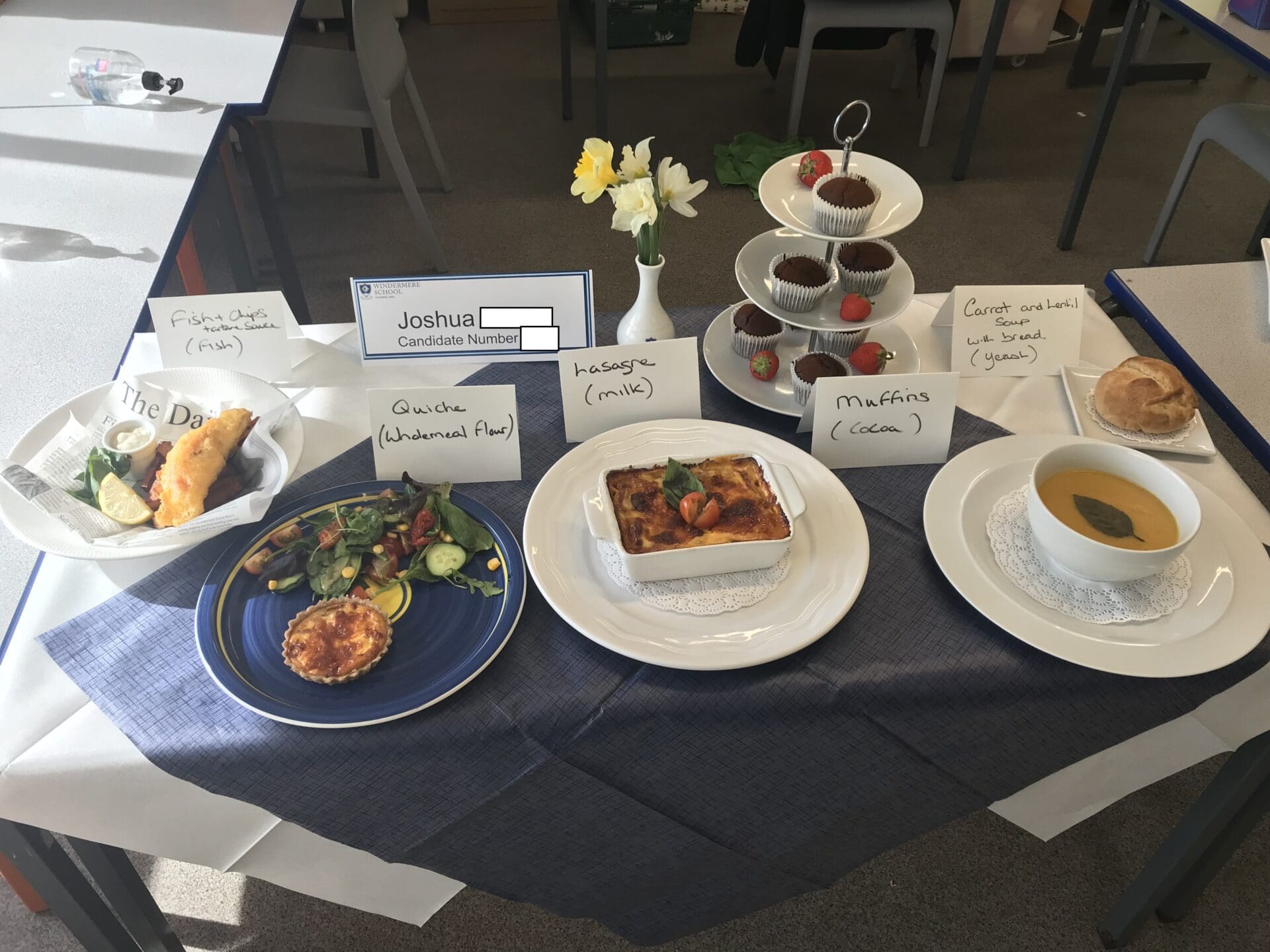 Windermere School Food and Nutrition GCSE