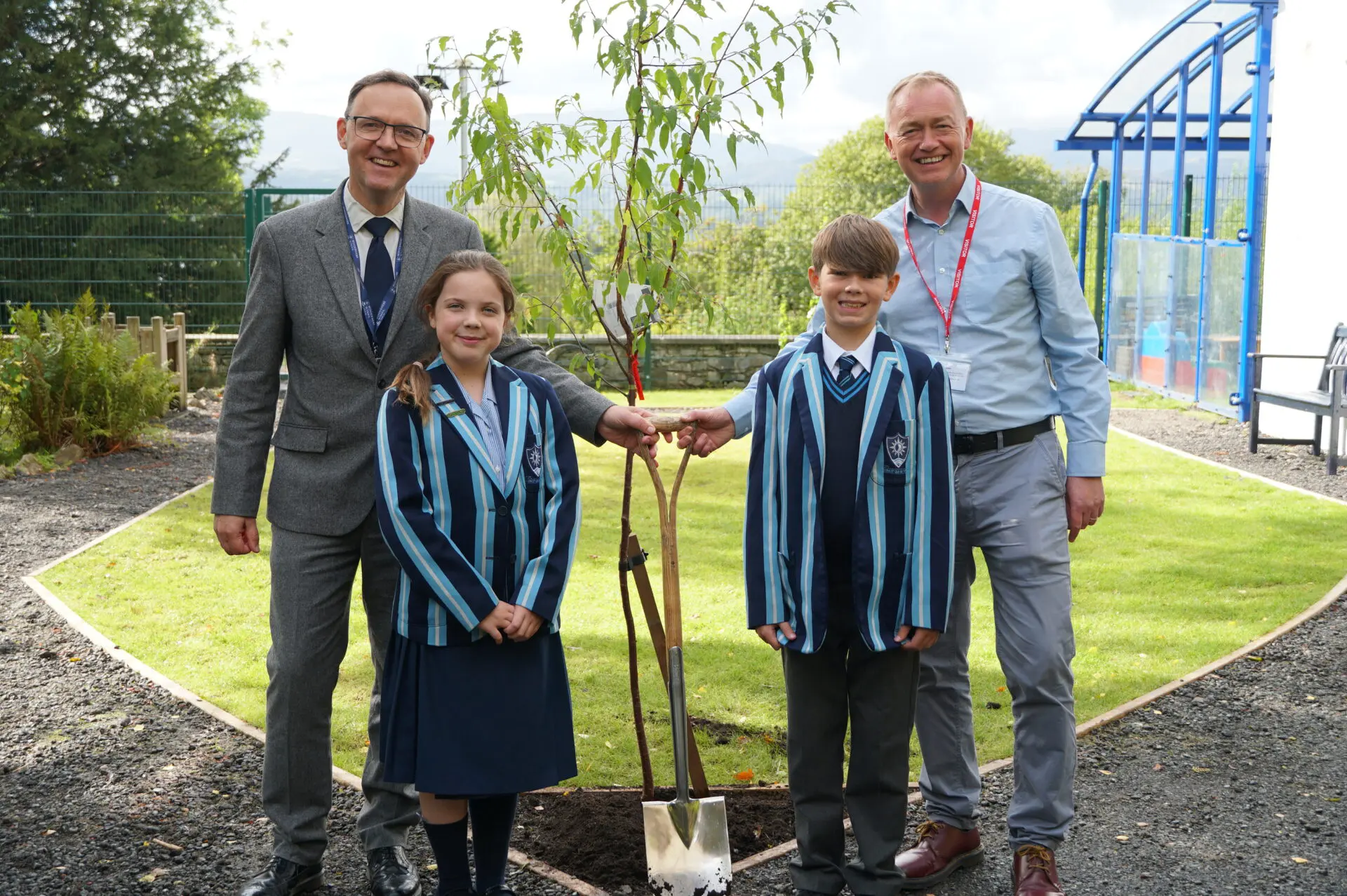 Windermere School Tim Farron MP Visit