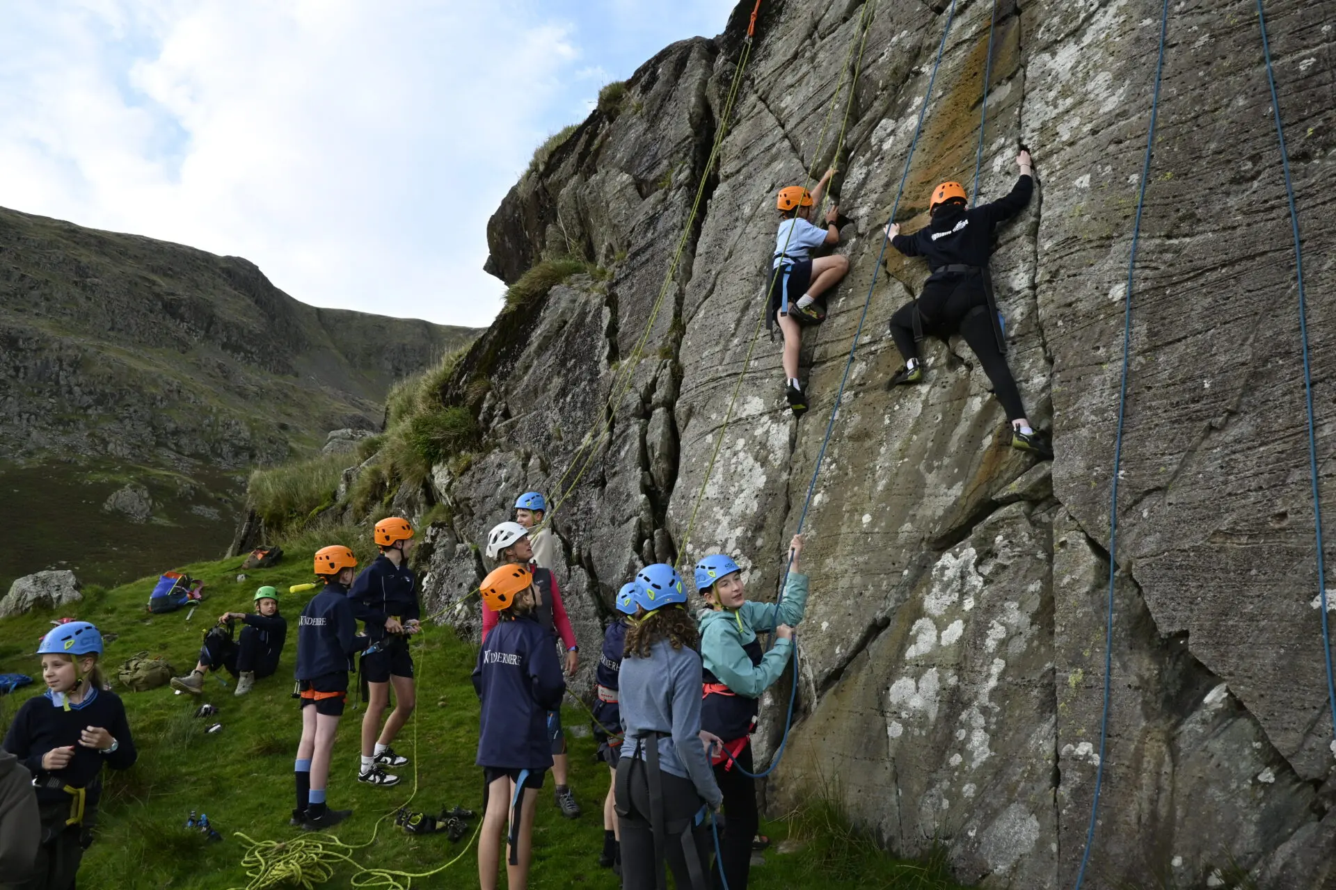 Windermere School Adventure Climbing