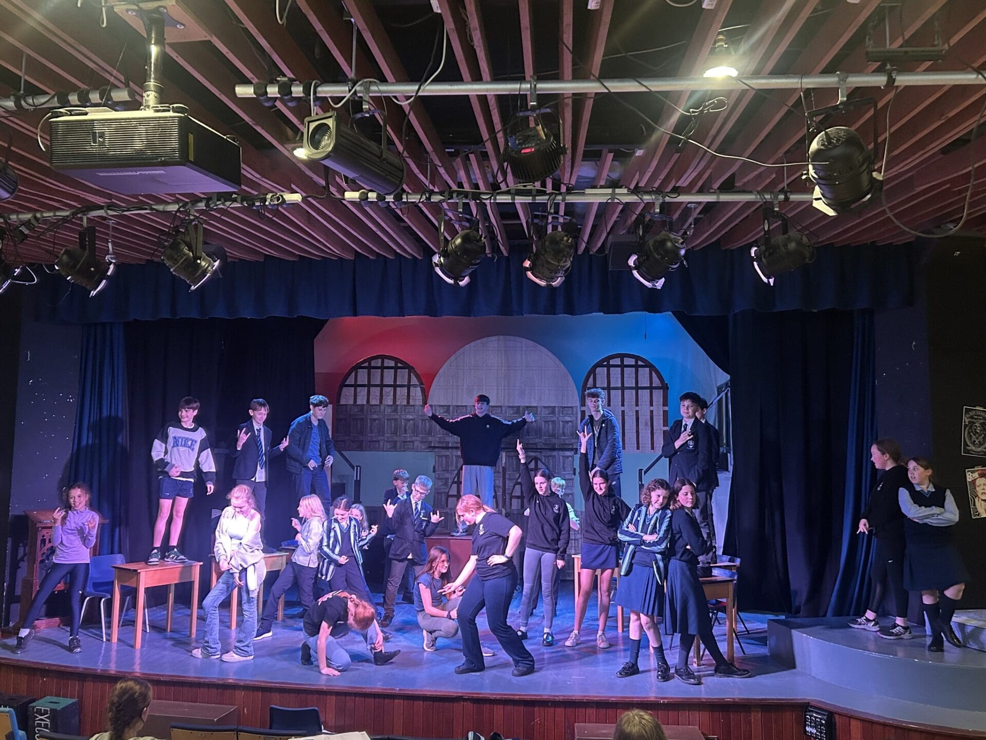 Windermere School, School of Rock production