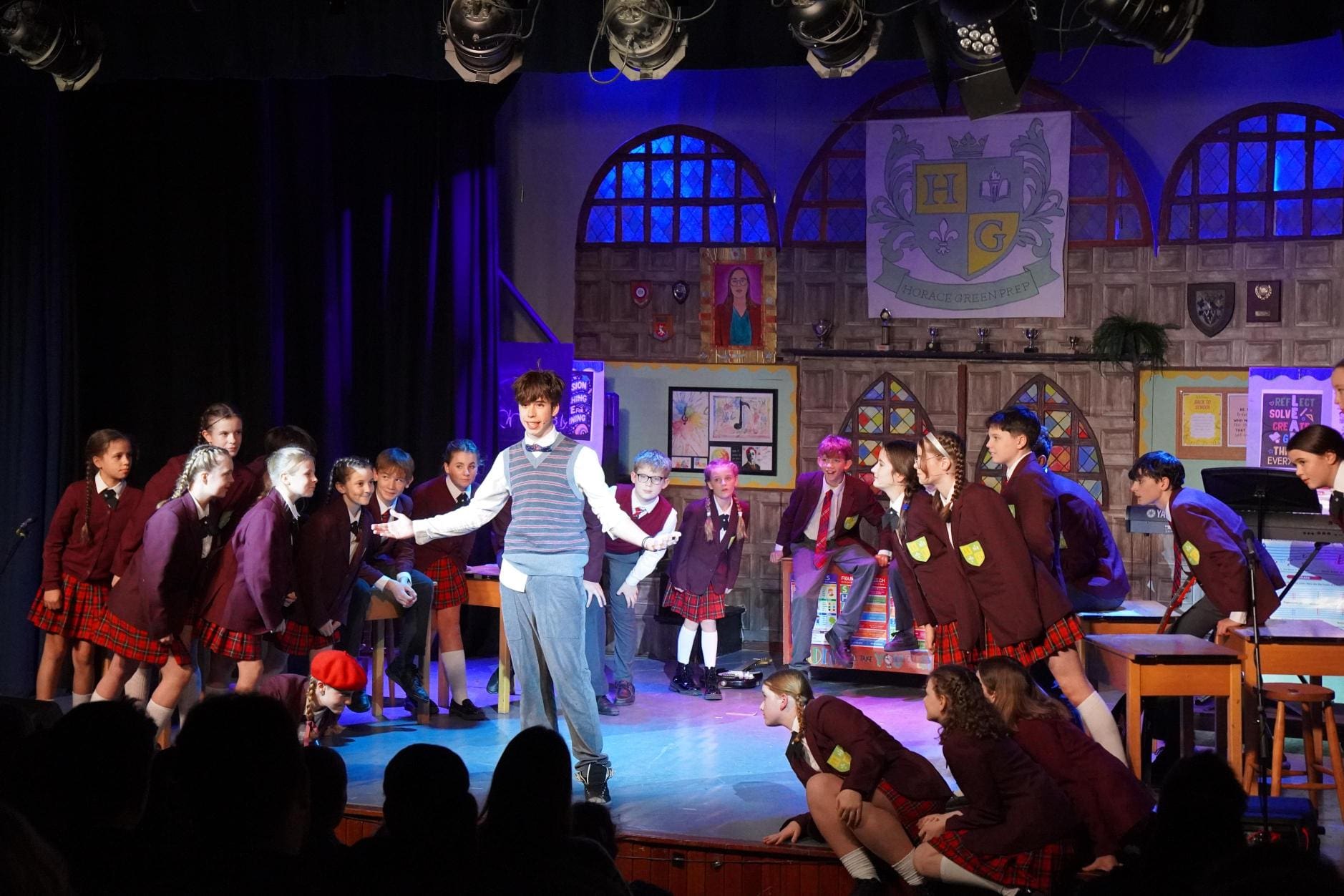 Windermere School, School of Rock production
