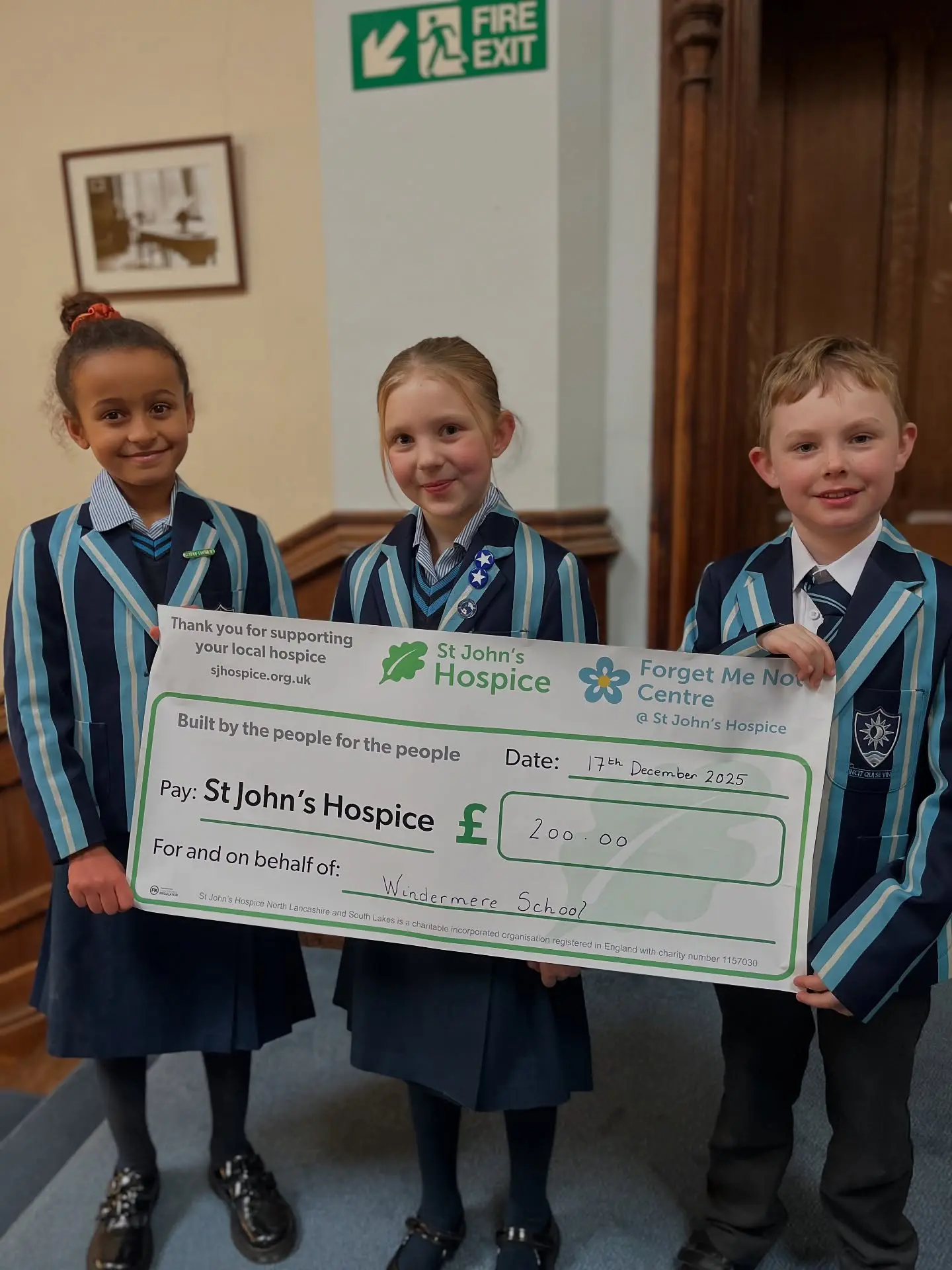 Windermere School St Johns Hospice Charity