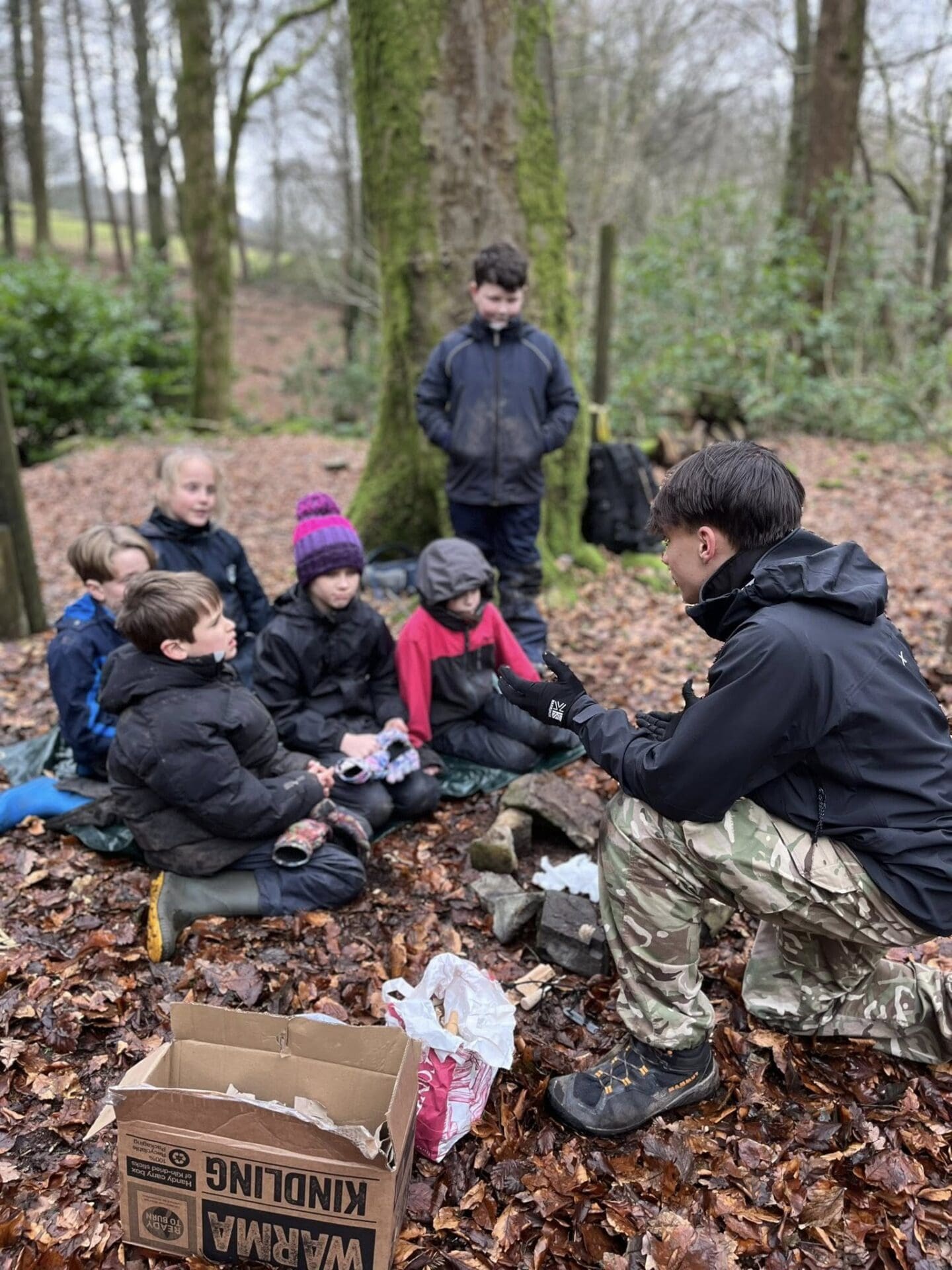 Year 5 Bushcraft Windermere School