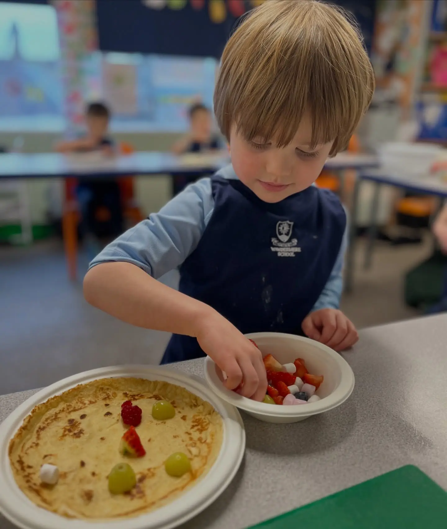 Windermere School Pancake Food and Nutrition